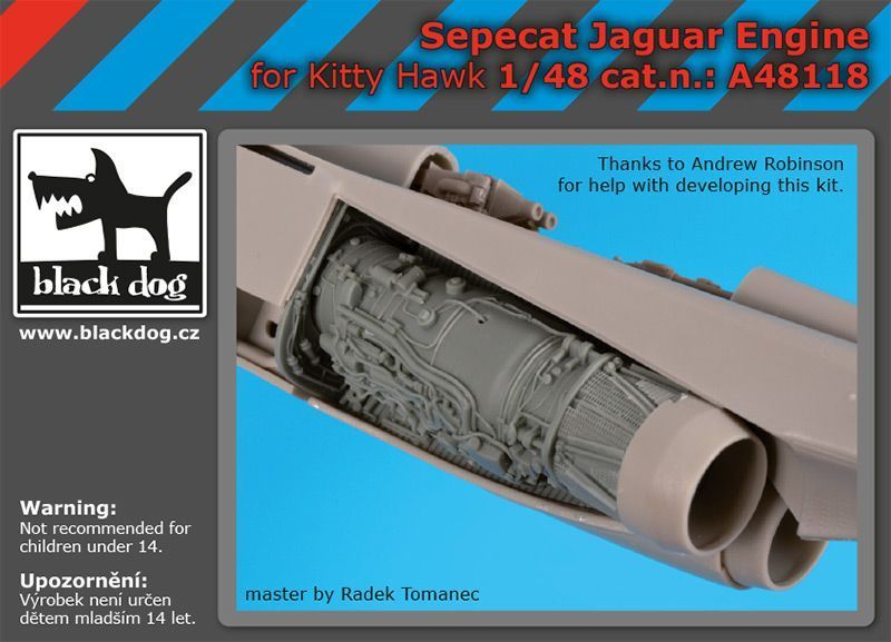 1:48 Sepecat Jaguar engines