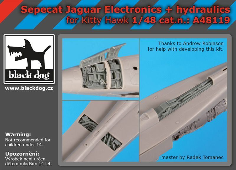 1:48 Sepecat Jaguar electronics+hydraulics