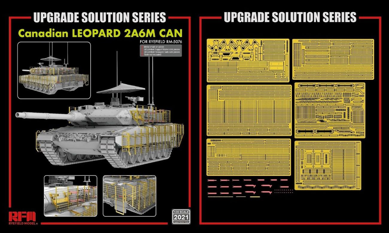1:35 Canadian Leopard 2A6M CAN UPGRADE SOLUTION SERIES