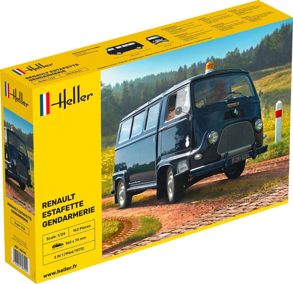 1:24 RENAULT ESTAFETTE GENDARMERIE