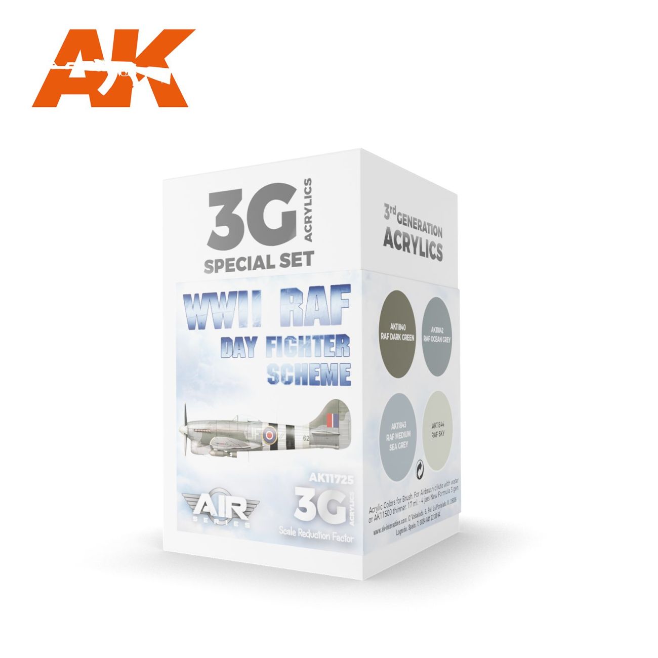 WWII RAF DAY FIGHTER SCHEME