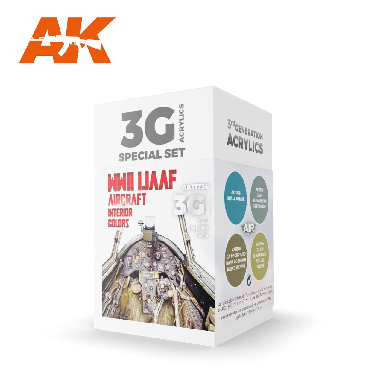 WWII IJAAF AIRCRAFT INTERIOR COLORS