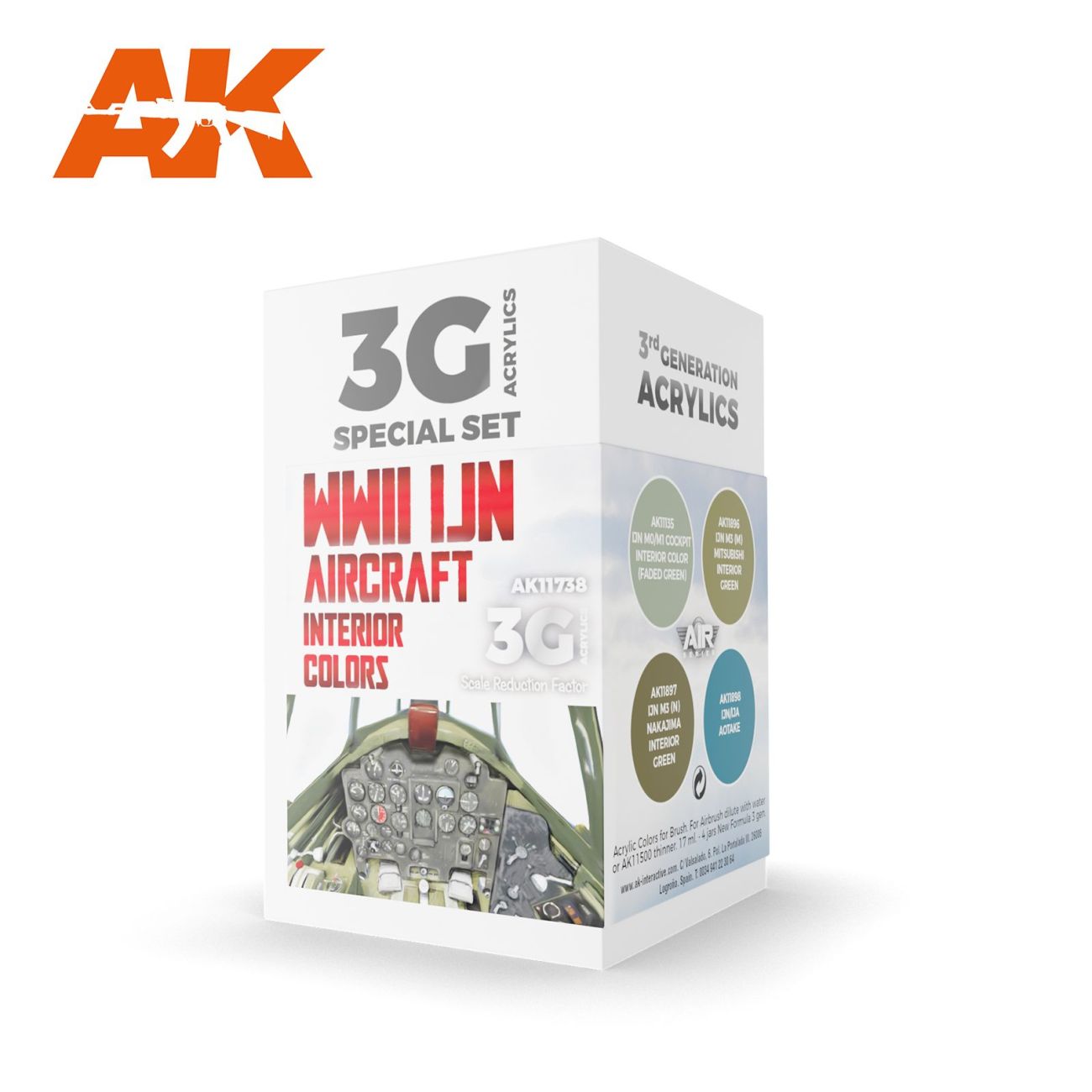 WWII IJN AIRCRAFT INTERIOR COLORS