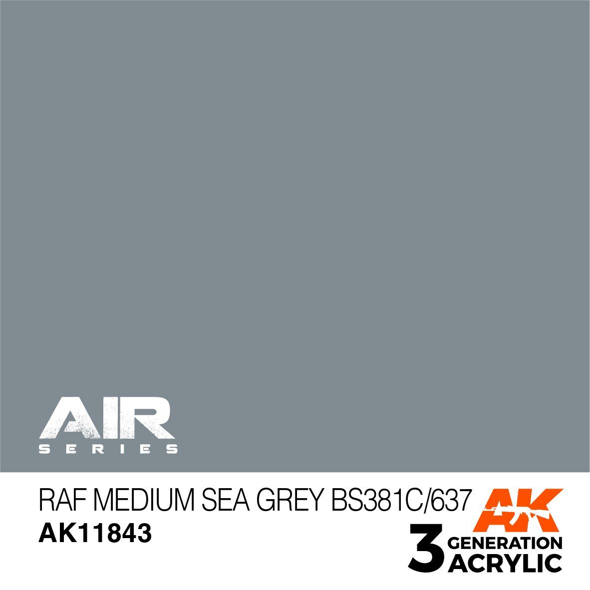 RAF MEDIUM SEA GREY BS381C/637 – AIR