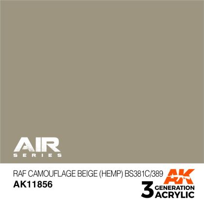 RAF CAMOUFLAGE BEIGE (HEMP) BS381C/389 – AIR