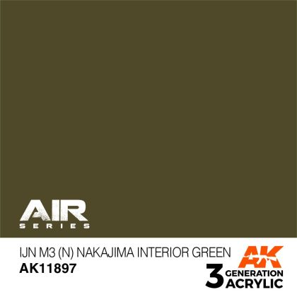 IJN M3 (N) NAKAJIMA INTERIOR GREEN – AIR