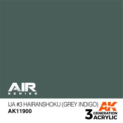 IJA #3 HAIRANSHOKU (GREY INDIGO) – AIR