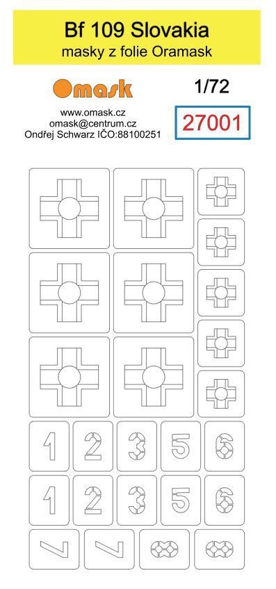 1:72 Bf 109 Slovakia