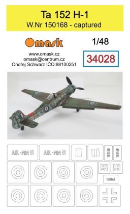 1:48 Ta 152 H-1 W.Nr. 150168 - captured