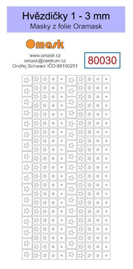 Hvězdičky 1 - 3 mm