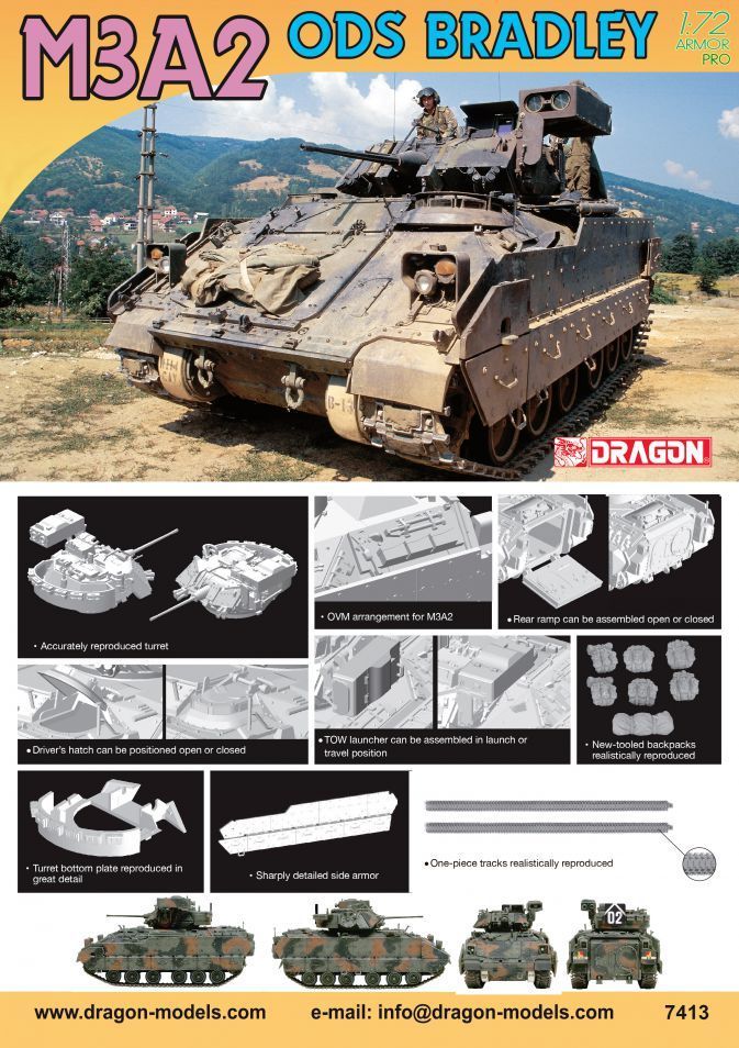 1:72 M3A2 ODS Bradley