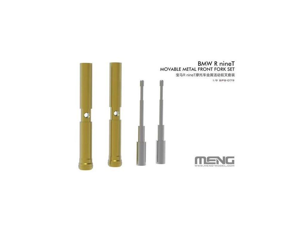 1:9 BMW R nineT Movable Metal Front Fork Set