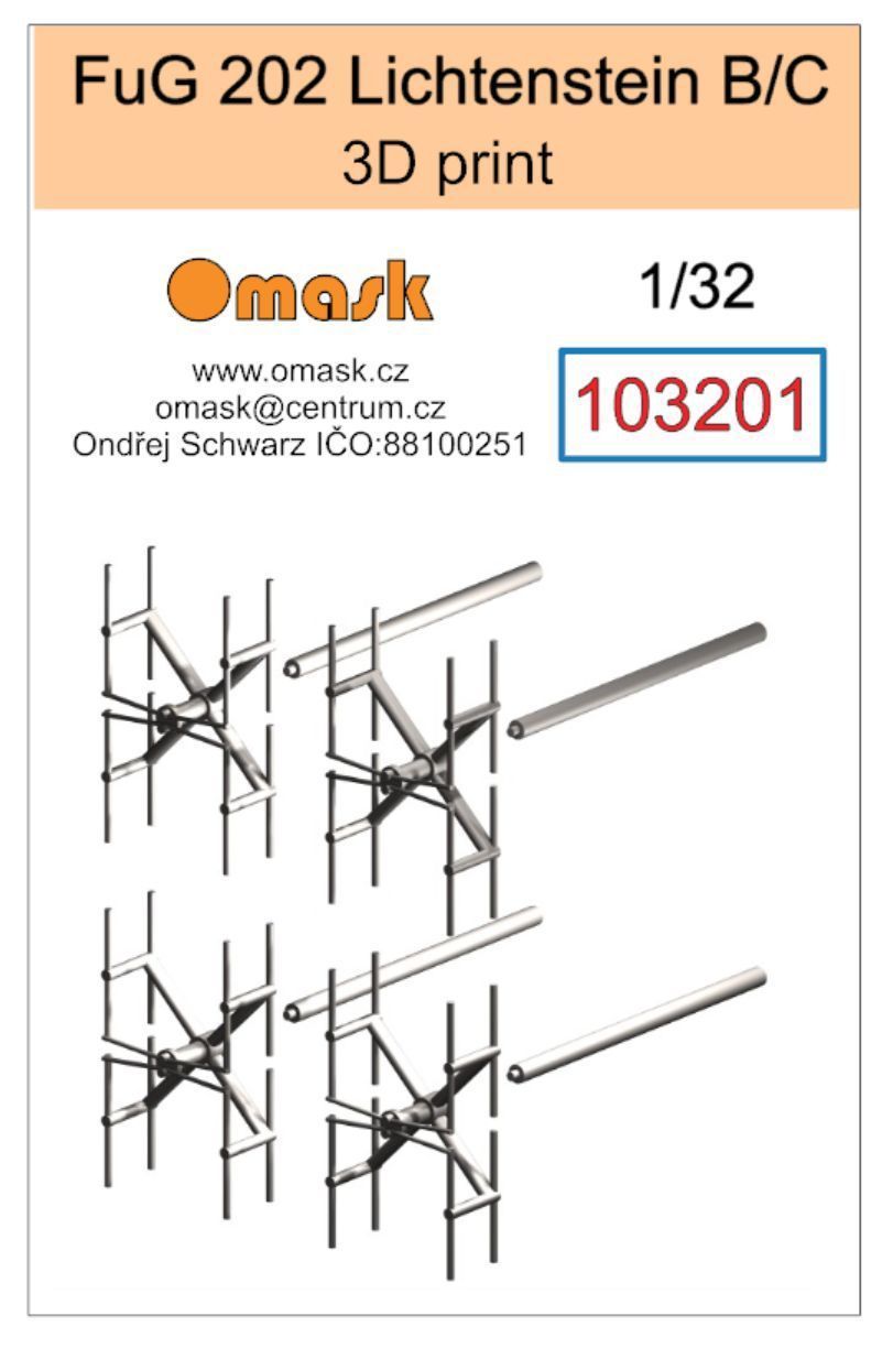 1:32 FuG 202 Lichtenstein B/C (3D print)
