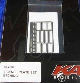 1:24 LICENSE PLATE ETCHING