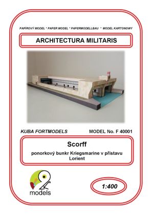 1:400 Ponorkový bunkr Scorff