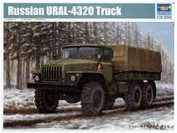 1:35 Russian URAL-4320 Truck