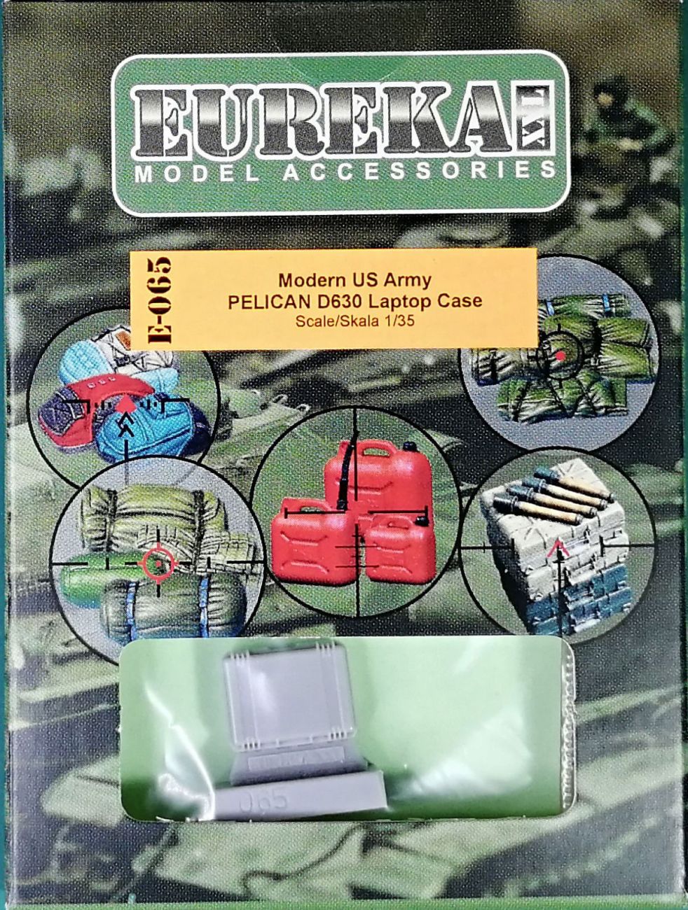 1:35 Modern US Army PELICAN D630 Laptop Case