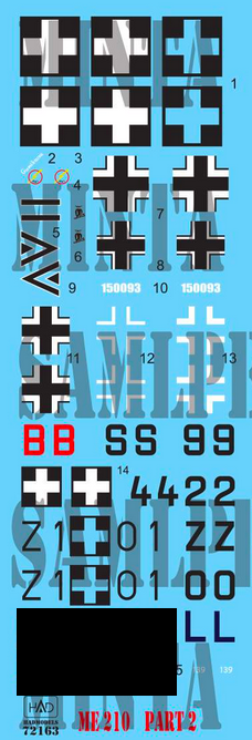 1:72 Me 210 part 2