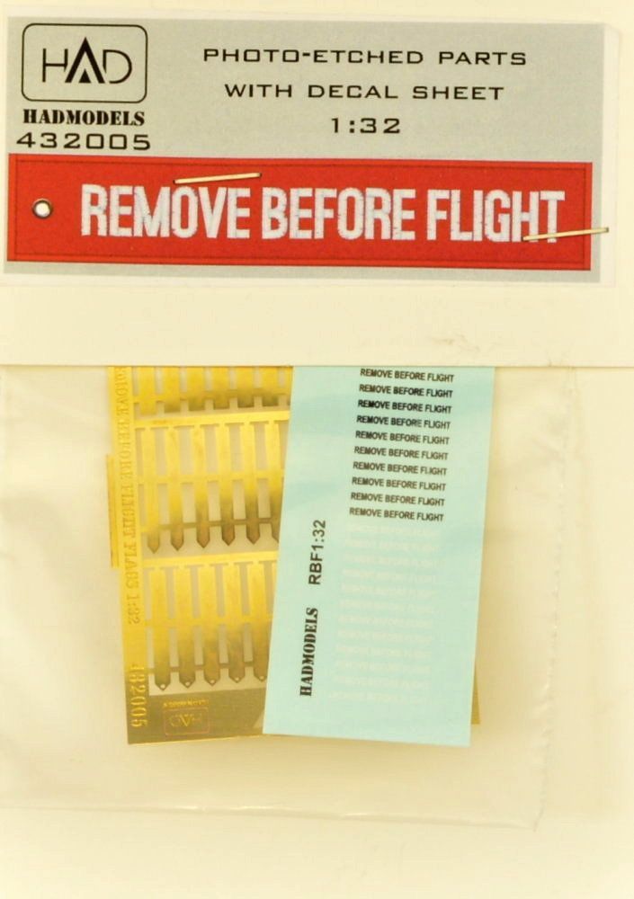 1:32 Remove Before Flight (PE set&decal)