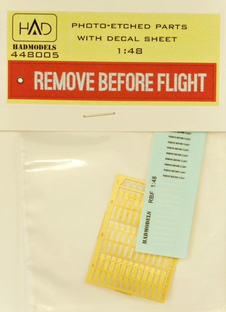 1:48 Remove Before Flight (PE set&decal)