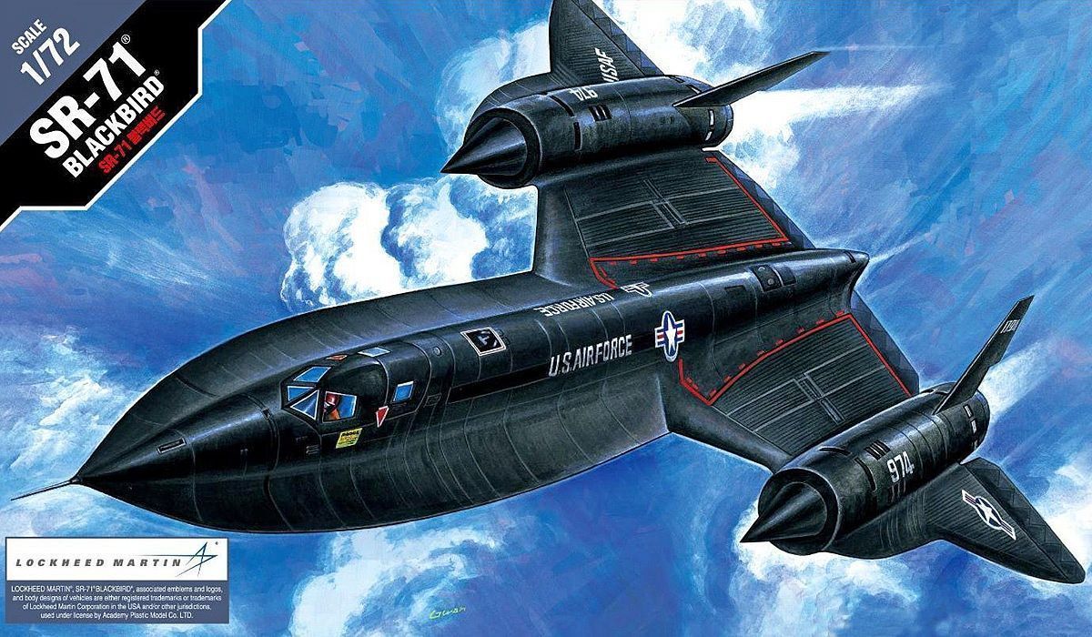 1:72 SR-71 Blackbird