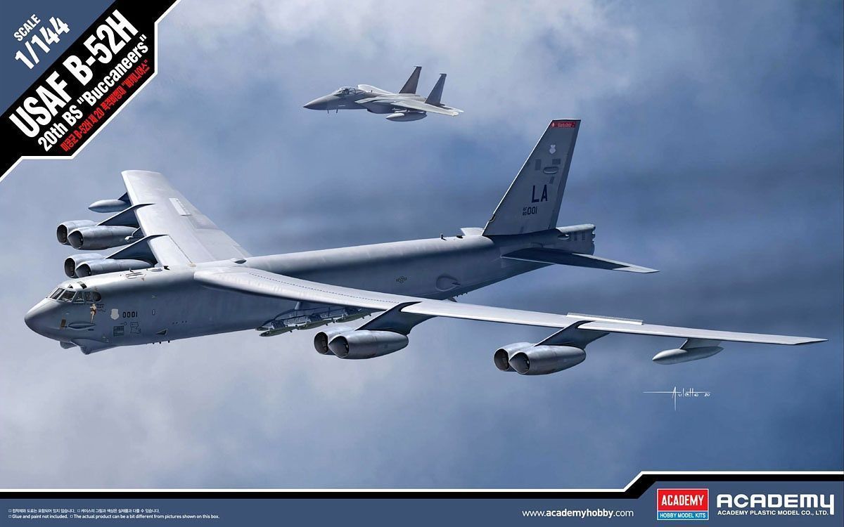 1:144 USAF B-52H 20th BS 