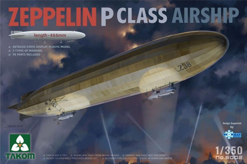 1:350 Zeppelin P Class Airship