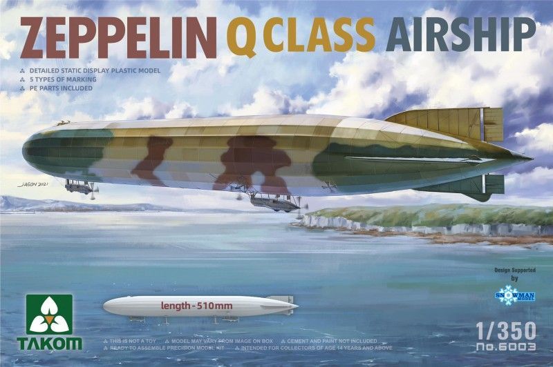1:350 Zeppelin Q Class Airship
