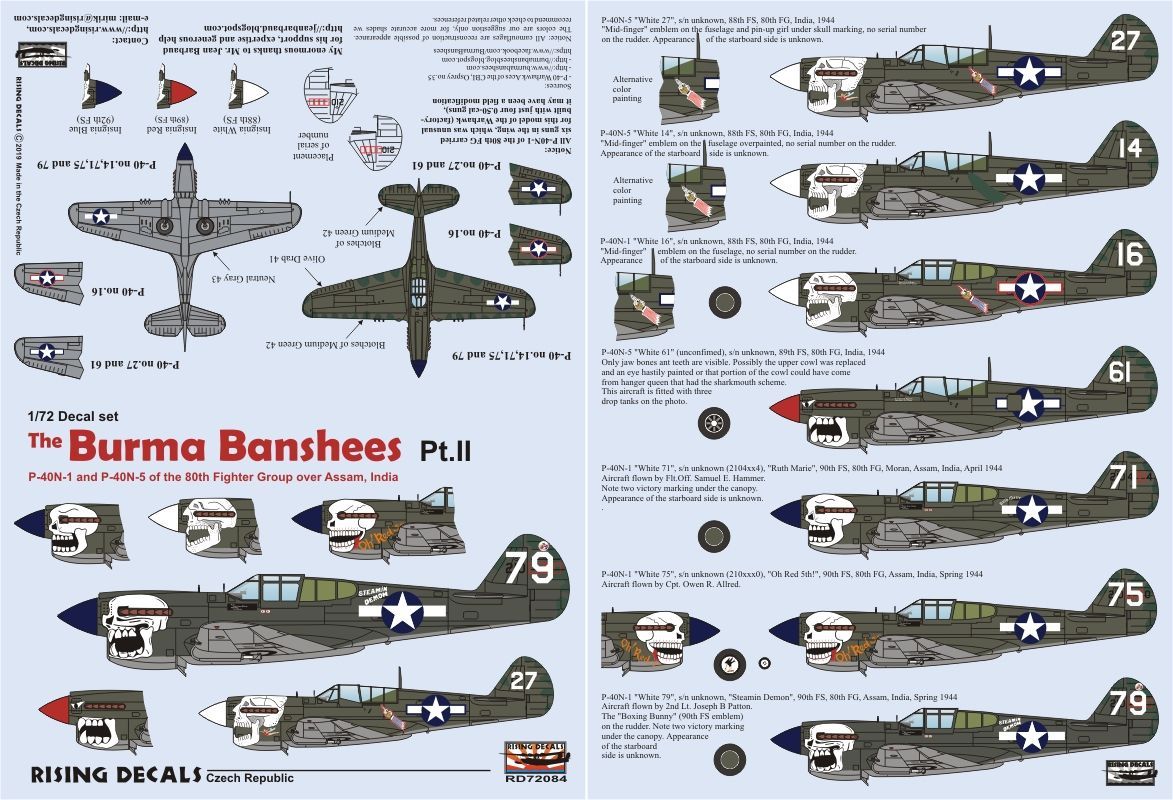 1:72 The Burma Banshees Pt.II
