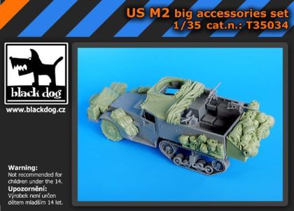 1:35 US M2 big accessories set