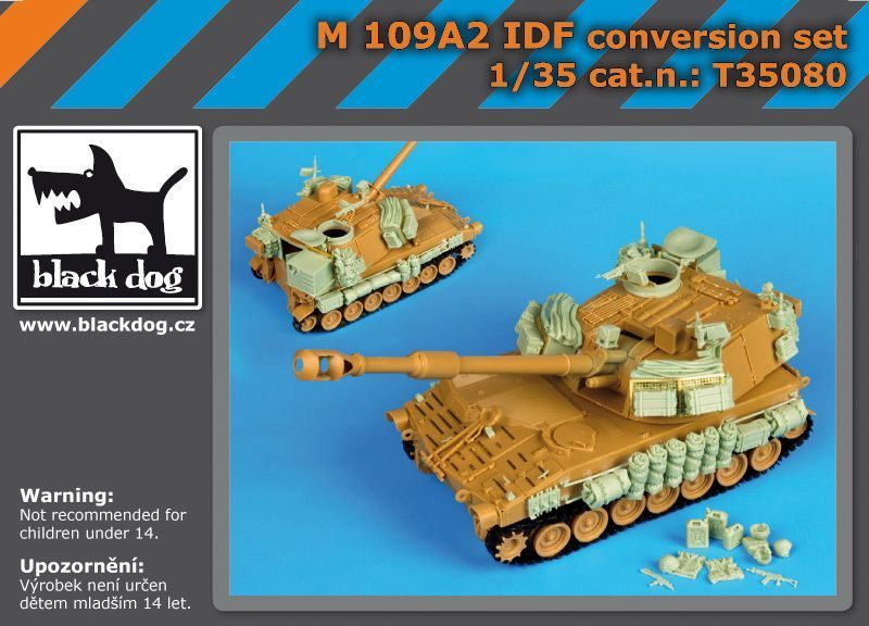 1:35 M109A2 IDF conversion set