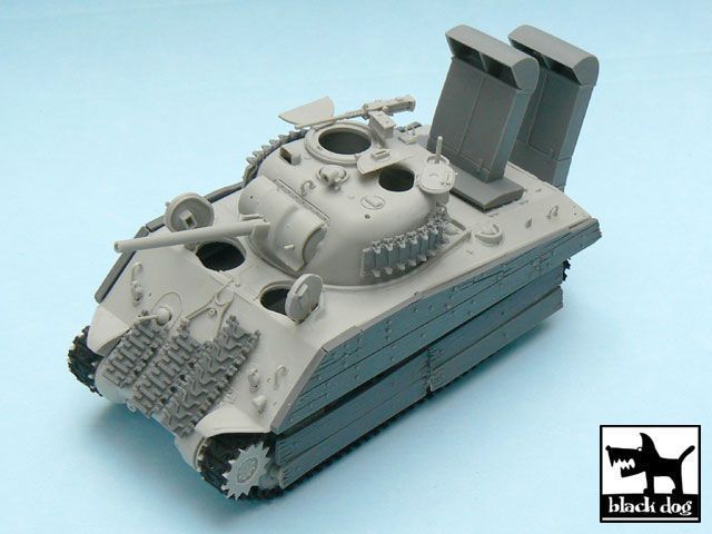 1:48 US Marine Sherman accessories set