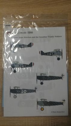 1:32 Wartime snipe selection and the Canadian ´Trophy´ Fokkers