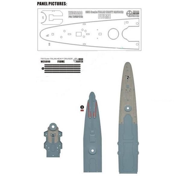 1:350 Italian Heavy Cruiser Fiume (Trumpeter 05348)