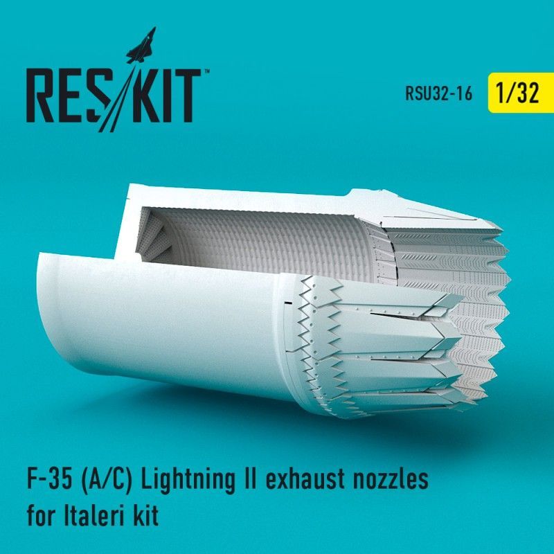 1:32 F-35 (A/?) Lightning II exhaust nozzles for Italeri Kit