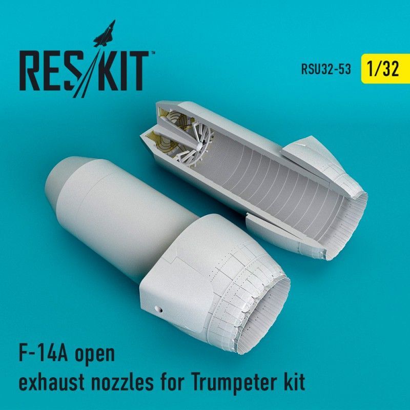1:32 F-14A open exhaust nozzles for Trumpeter Kit