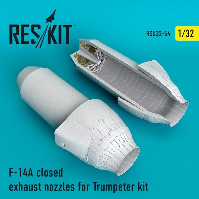 1:32 F-14A closed exhaust nozzles for Trumpeter Kit