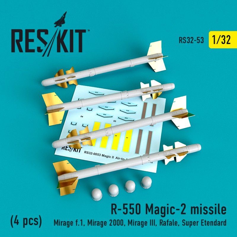 1:32 R-550 Magic-2 missile (4 pcs)