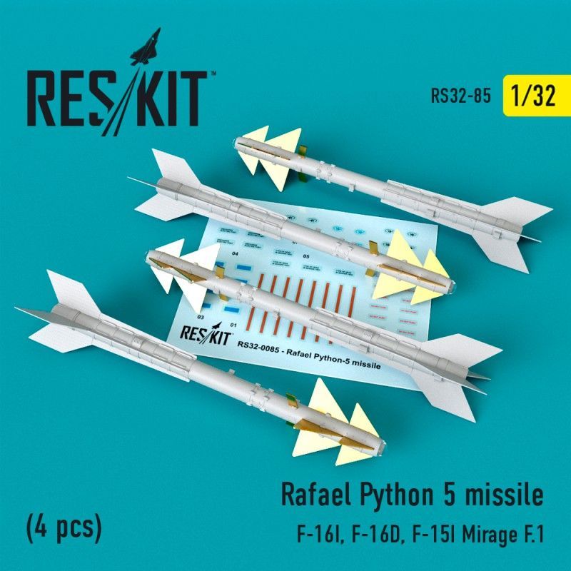 1:32 Rafael Python 5 missile (4 pcs)
