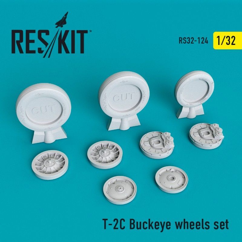 1:32 T-2C Buckeye wheels set
