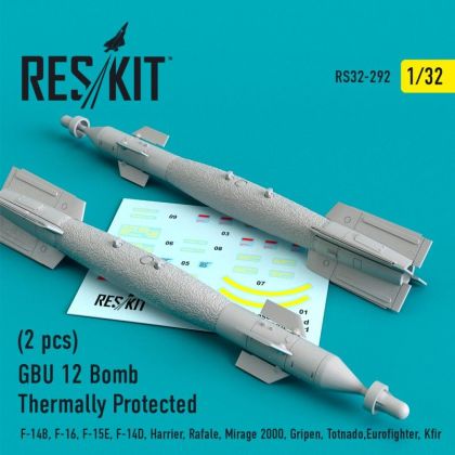 1:32 GBU 12 Bomb Thermally Protected (2 pcs)