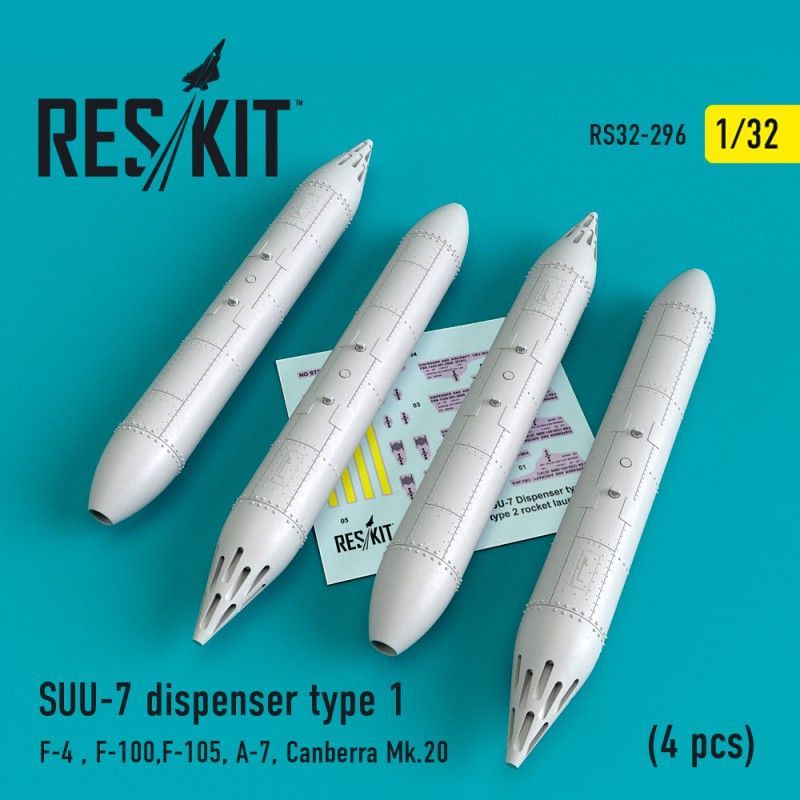 1:32 SUU-7 Dispenser type 1 (4 pcs)