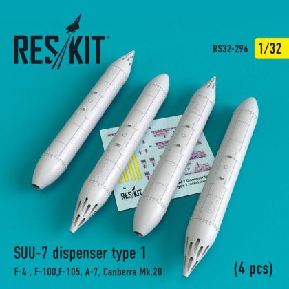 1:32 SUU-7 Dispenser type 1 (4 pcs)
