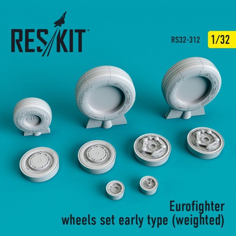 1:32 Eurofighter wheels Early Type (weighted)