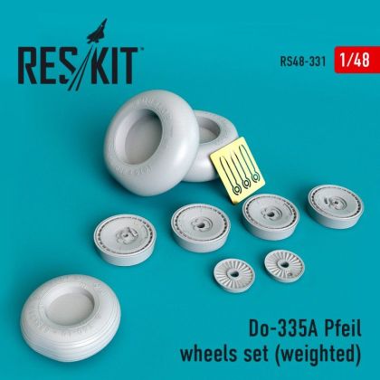 1:48 Do-335? Pfeil wheels set (weighted)