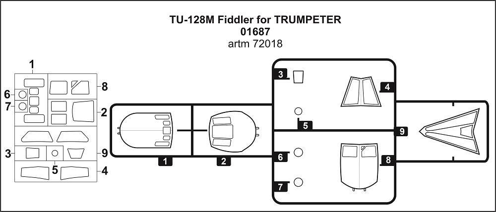 1:72 TU 128-M FIDDLER