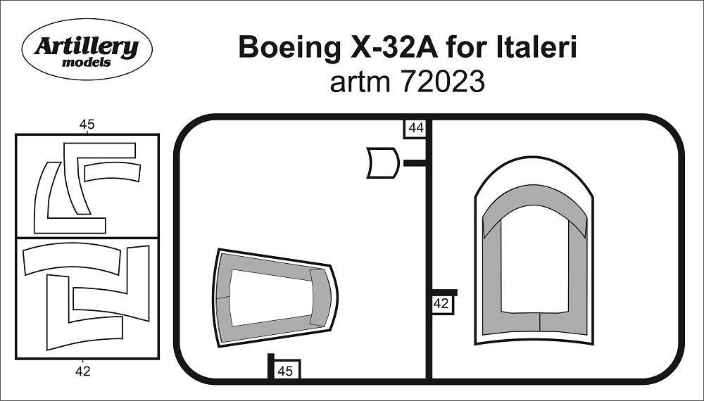 1:72 BOEING X-32A for Italeri