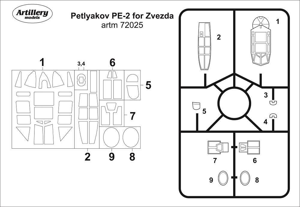 1:72 PETLYAKOV PE-2