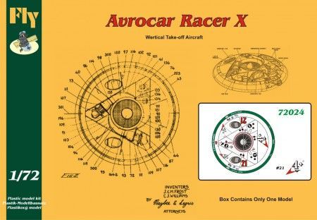 1:72 Avrocar Racer X