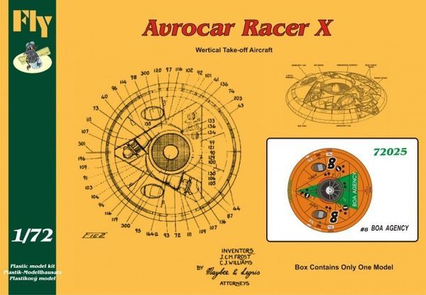 1:72 Avrcoar Racer X Boa agency